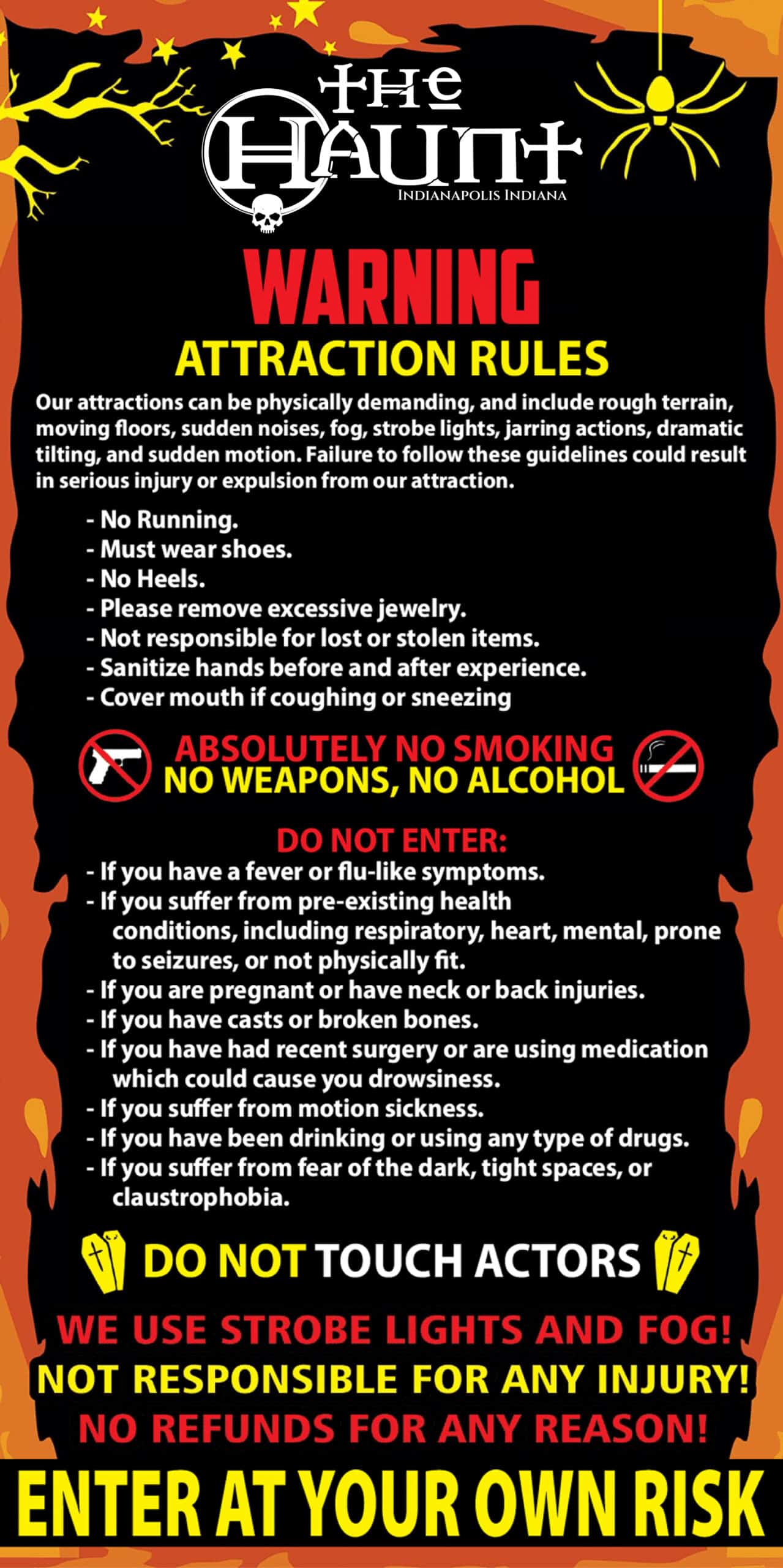 Indianapolis Indiana Warning